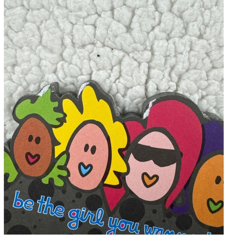 Vintage 2000 2 GRRRLS Inc Notepad‎ Be The Girl You Wanna Be Y2K Stationery 13624